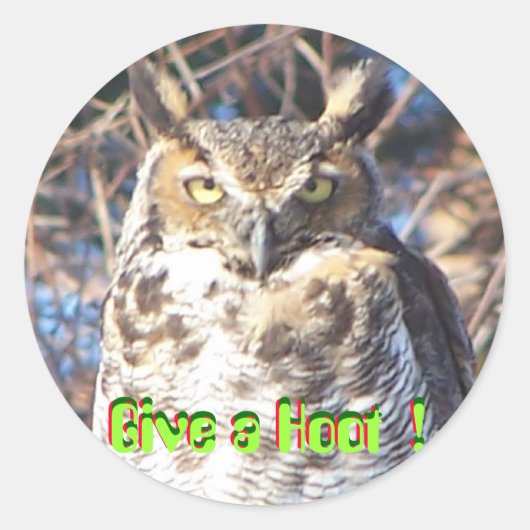 1月112009 009与え、ホート!、ホート!、ホー… ラウンドシール (正面)