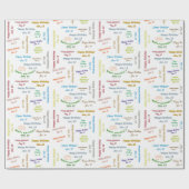 1月13日誕生日ギフト包装紙 ラッピングペーパー (フラット)