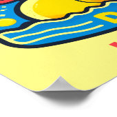 1月13日 – ゴムダッキー(アヒルちゃん)日 ポスター (角)