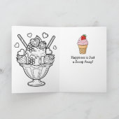 1月15日は全国いちごアイスクリームの日 | National Strawberry Ice Cre カード (内部)