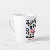 1月19日 – ポップコーンデー カフェラテマグ (左アングル)