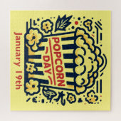 1月19日 – ポップコーンデー ジグソーパズル (横)