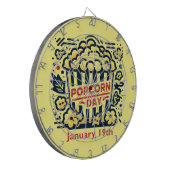 1月19日 – ポップコーンデー ダーツボード (正面左)