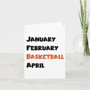 1月2日バスケットボール4月 カード