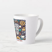 1月20日 – コーヒーブレイクデー カフェラテマグ (右アングル)