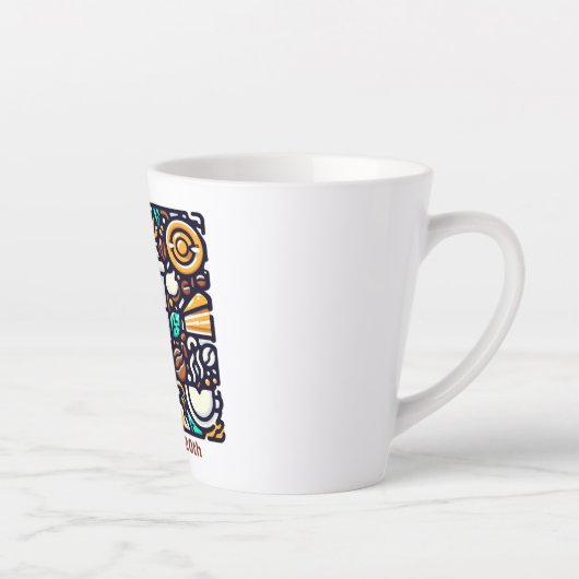 1月20日 – コーヒーブレイクデー カフェラテマグ (右)