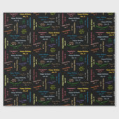 1月21日誕生日ギフト包装紙 ラッピングペーパー (フラット)