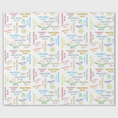 1月26日誕生日ギフト包装紙 ラッピングペーパー (フラット)