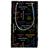 1月26日誕生日抱き枕 スモールペーパーバッグ (正面)