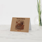 1月27日 - チョコレートケーキの日 カード (正面)