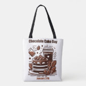 1月27日 – チョコレートケーキ トートバッグ (裏面)