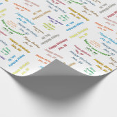 1月30日誕生日ギフト包装紙 ラッピングペーパー (角)