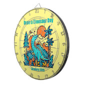 1月30日 – 恐竜の日を描く ダーツボード (正面右)