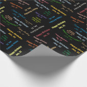 1月31日誕生日ギフト包装紙 ラッピングペーパー (角)