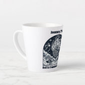 1月31日 – 地獄が凍り付く カフェラテマグ (左アングル)