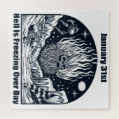 1月31日 – 地獄が凍り付く ジグソーパズル (横)