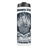 1月31日 – 地獄が凍り付く タンブラー (正面)
