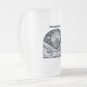 1月31日 – 地獄が凍り付く フロストグラスビールジョッキ (正面左)