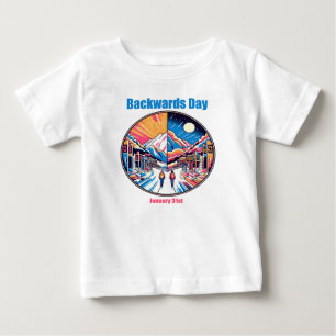 1月31日 – 過去の日 ベビーTシャツ