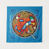 1月4日 – 全国スパゲッティの日 タペストリー (正面(横))