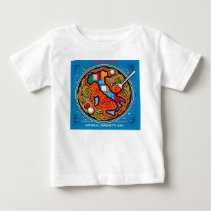 1月4日 – 全国スパゲッティの日 ベビーTシャツ