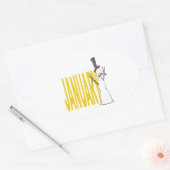 1月5日 楕円形シール (封筒)