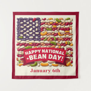 1月6日 – 豆の日 タペストリー
