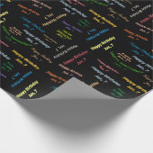 1月7日誕生日ギフト包装紙 ラッピングペーパー (角)