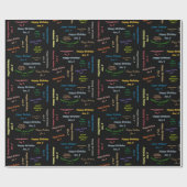 1月9日誕生日ギフトラッピング紙 ラッピングペーパー (フラット)