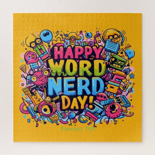 1月9日 – 単語おたく日 ジグソーパズル (縦)
