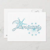 1月 ポストカード (正面/裏面)