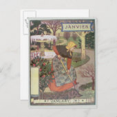 1月 ポストカード (正面/裏面)