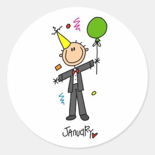 1月 ラウンドシール (正面)