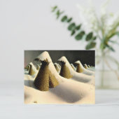 1月、素晴らし芸術byグラント・ウッド ポストカード (スタンド正面)