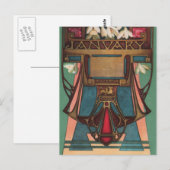 1月 – Aquarius ポストカード (正面/裏面)