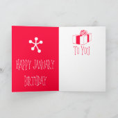 1月CATの誕生日 カード (内部)