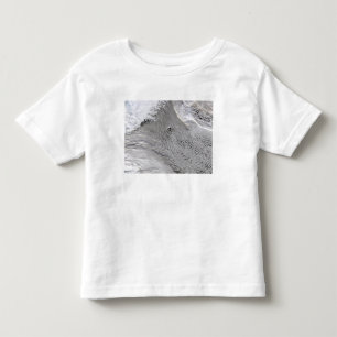 1月Mayenの島を離れた雲の渦 トドラーTシャツ