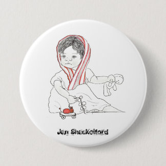 1月Shackelfordのベビーボタン#08 缶バッジ