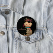 1月ShackelfordのベビーボタンYING 缶バッジ (インサイチュ)