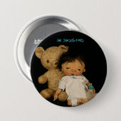 1月Shackelfordボタンのベビーサンティアゴ 缶バッジ (正面&裏面)