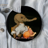 1月Shackelford象Gita 缶バッジ (インサイチュ)