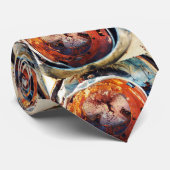 1本のヘッドライトのタイを使って ネクタイ (ロール)