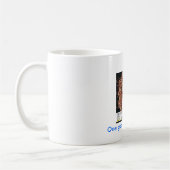 1杯のギャングのコップのコーヒー! コーヒーマグカップ (左)