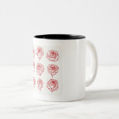 1杯のバライラストレーション ツートーンマグカップ (正面右)