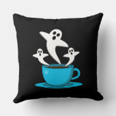 1杯の幽霊喫煙 クッション (裏面)