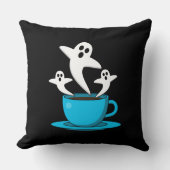 1杯の幽霊喫煙 クッション (正面)