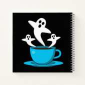 1杯の幽霊喫煙 ノートブック (裏面)