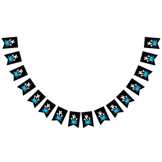 1杯の幽霊喫煙 バンティングフラッグ (全)