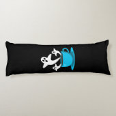 1杯の幽霊喫煙 ボディピロー (裏面)