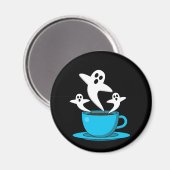 1杯の幽霊喫煙 マグネット (正面/裏面)